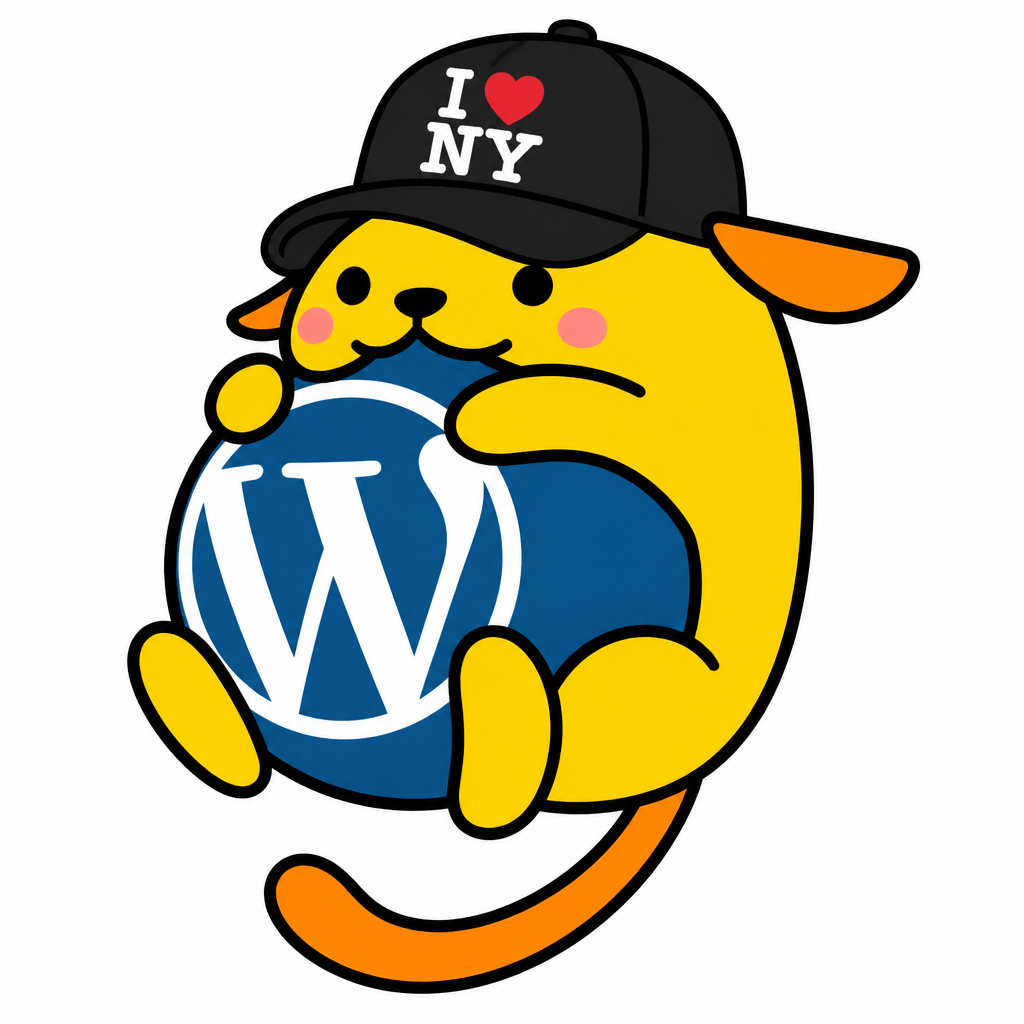 Wapuu: I Love NY cap