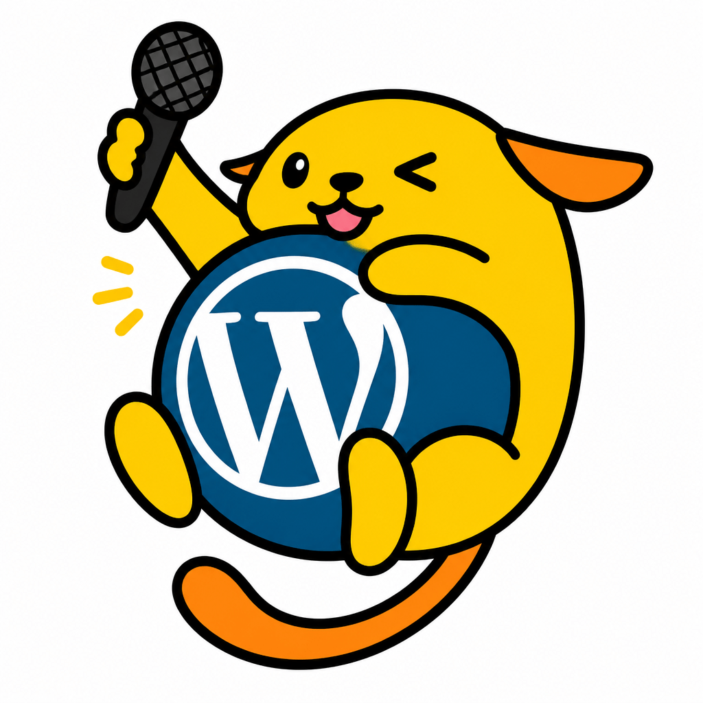 Wapuu: Mic drop
