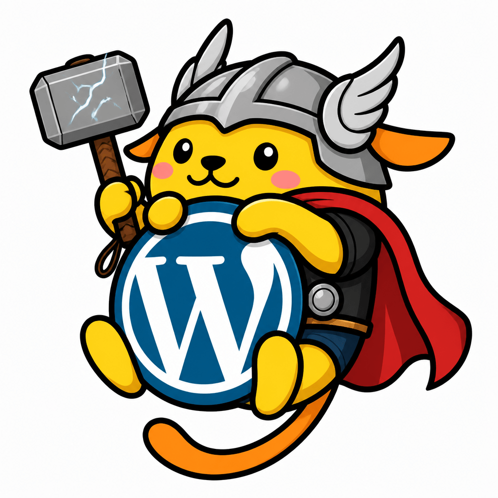 Wapuu: Create a Wapuu like the Viking god Thor