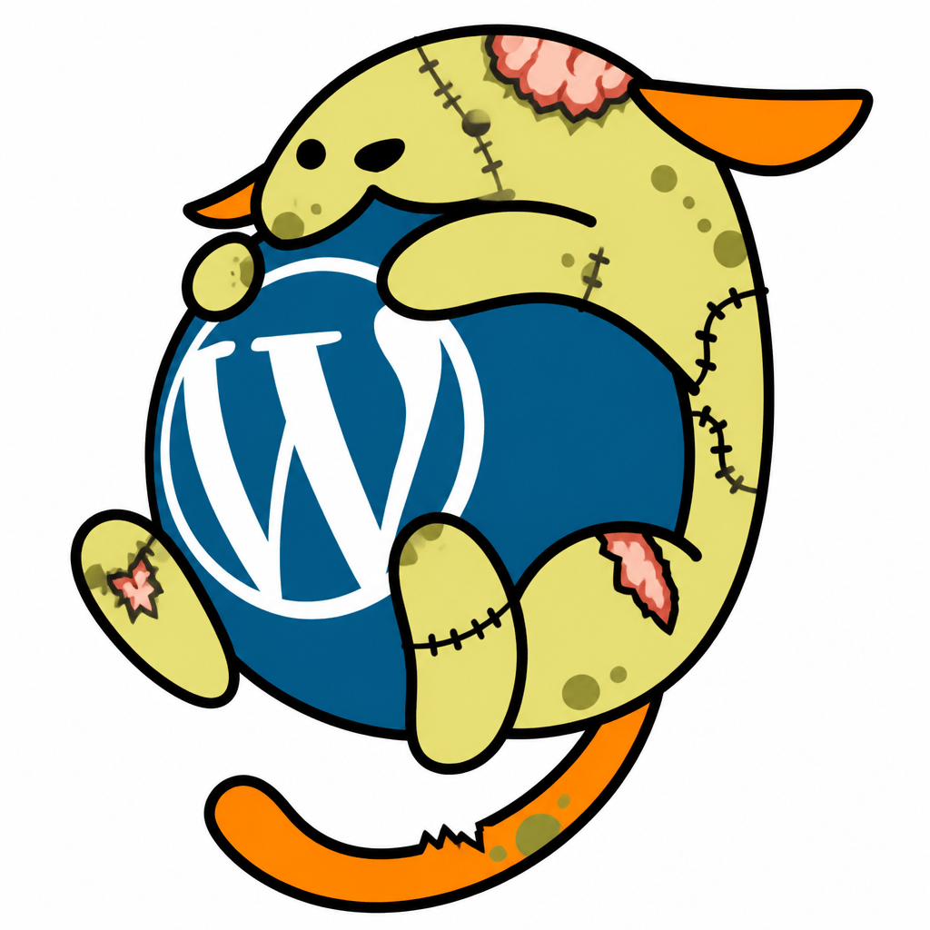 Wapuu: Zombie Wapuu オリジナルのわぷー。顔もオリジナル通り。